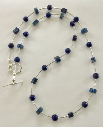 Lapis & Sterling Necklace